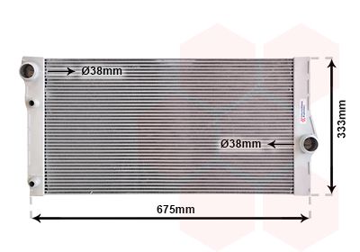 VAN WEZEL Radiators, Motora dzesēšanas sistēma 06002410